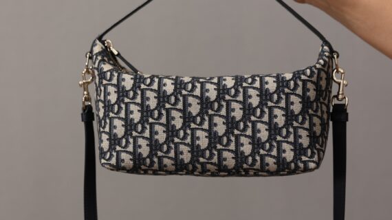 Dior 迪奥饭盒包 DiorTravel Nomad 中号蓝色Oblique印花手拿包 Dior 迪奥饭盒包 DiorTravel Nomad 中号蓝色Oblique印花手拿包
