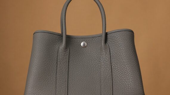 爱马仕 Garden Party 30 TPM 妈咪包/托特包30cm 法国Togo小牛皮配钯金配件