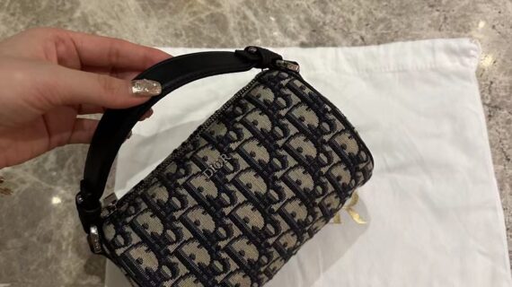 Dior 迪奥 Oblique老花圆筒包 男女通用 真材实料顶级高仿