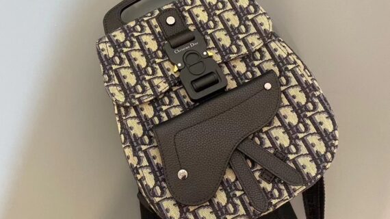 迪奥 Dior Oblique 马鞍双肩包/背包 细节控必入的顶级原厂工艺