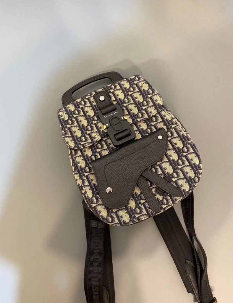 迪奥 Dior Oblique 马鞍双肩包/背包 细节控必入的顶级原厂工艺