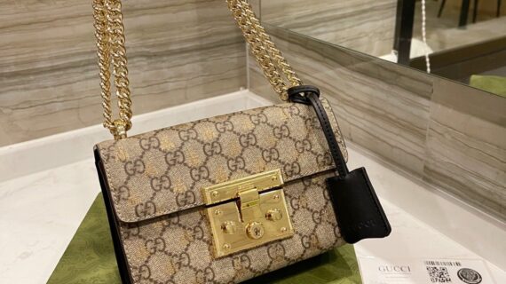 古驰 Gucci Padlock 系列小蜜蜂星星链条包 顶级复古工艺与浪漫美学的完美结合