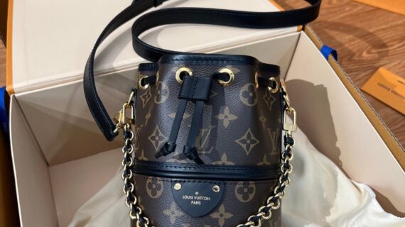 路易威登 Monogram Canoé LV 水桶包14x20.5x14cm 手提包