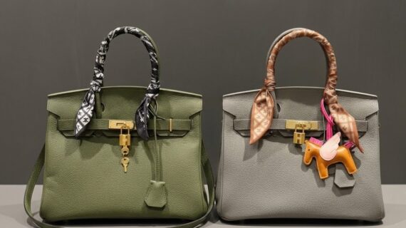 爱马仕 (Hermès) 铂金包 30cm/25cm 深度解析 进口荔枝纹、橄榄绿与高级灰的奢华美学