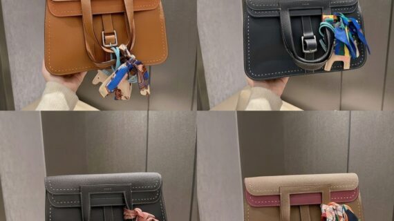 爱马仕 Hermès Halzan 31 哈赞包 原单小牛皮 现货款式