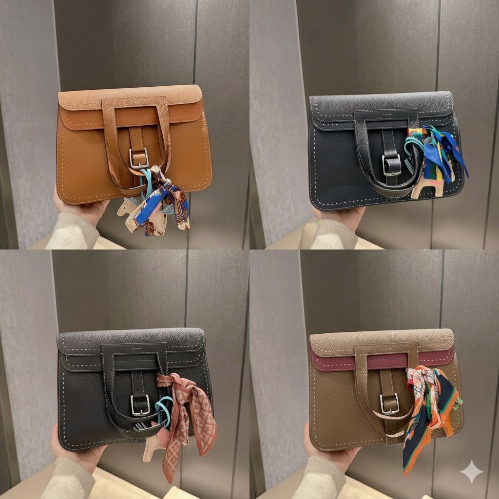 爱马仕 Hermès Halzan 31 哈赞包 原单小牛皮 现货款式