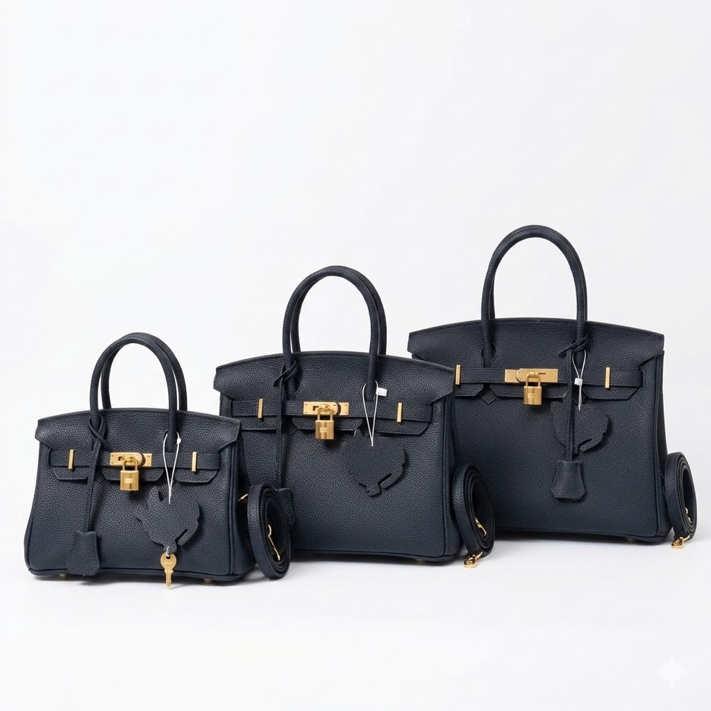 爱马仕铂金包 Togo 皮 G 蓝 30/25/20cm 顶级复刻 Hermès Birkin 详细介绍