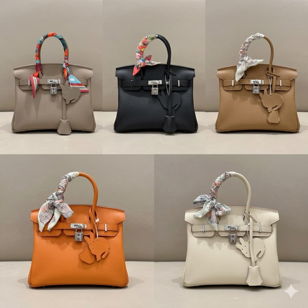 爱马仕铂金包 25cm 顶级复刻 五种经典色 Hermès Birkin 极致匠心解析