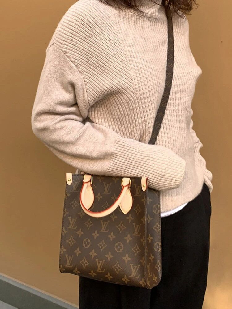 路易威登 LV Sac Plat BB 琴谱包 托特包 ZP级别工艺 顶级原厂货 – Image 10 路易威登 LV Sac Plat BB 琴谱包 托特包 ZP级别工艺 顶级原厂货 – Image 10