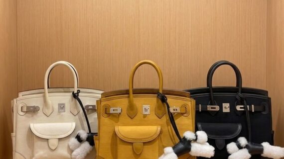 爱马仕 Birkin Cargo 25cm铂金包 帆布与 Swift 皮革拼接 多口袋实用设计 3色可选