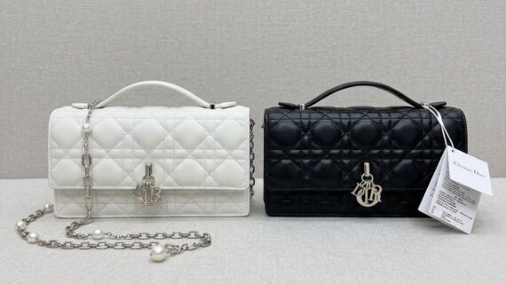 迪奥 Lady Dior WOC 珍珠链条包 顶级原厂皮单肩钱包 迪奥 Lady Dior WOC 珍珠链条包 顶级原厂皮单肩钱包