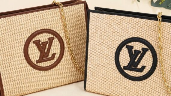 路易威登 Louis Vuitton 编织拉菲草链条洗漱包 单肩包全解析 路易威登 Louis Vuitton 编织拉菲草链条洗漱包 单肩包全解析