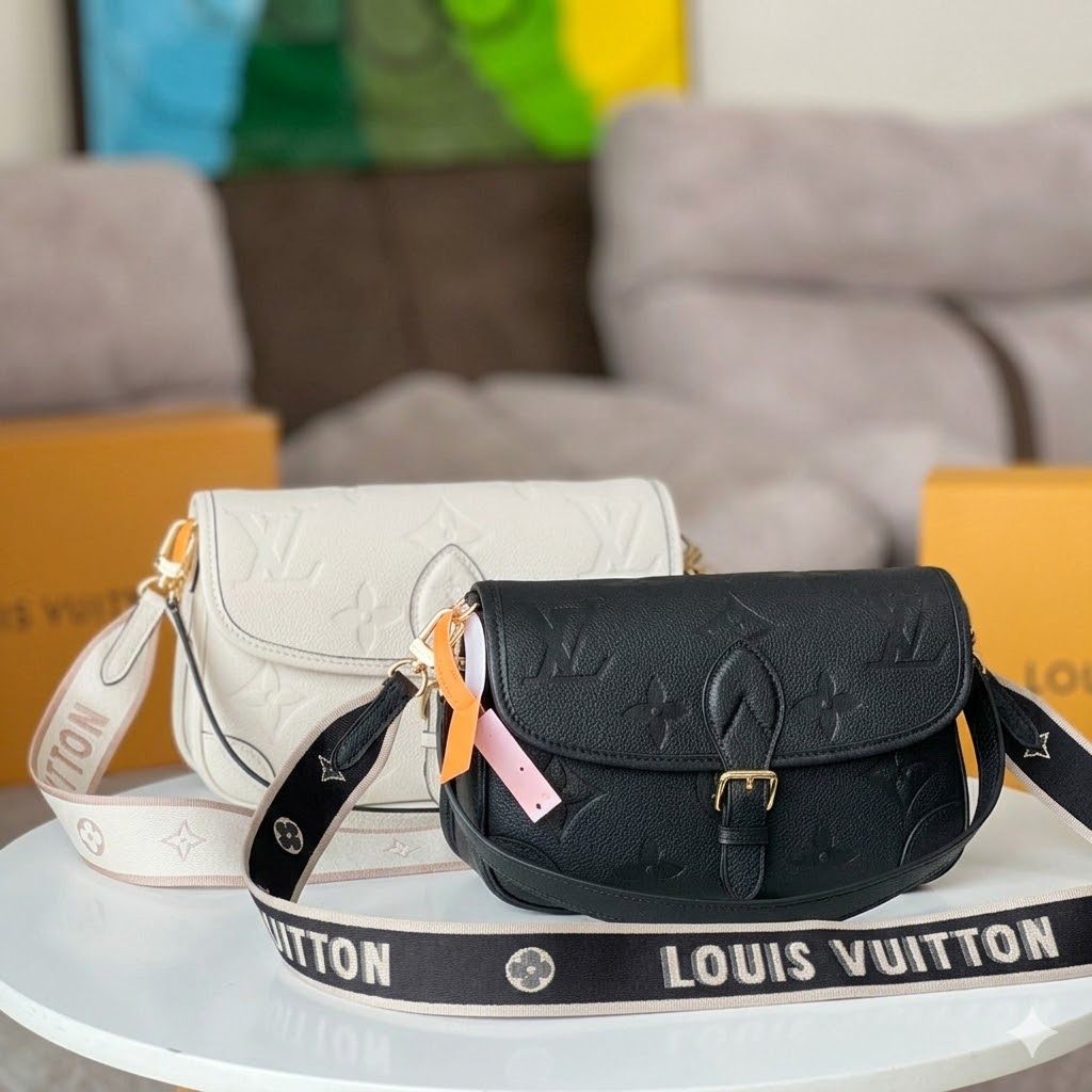 Louis Vuitton 路易威登 Diane 黛安包 法棍包全皮压花原单级品质深度解析