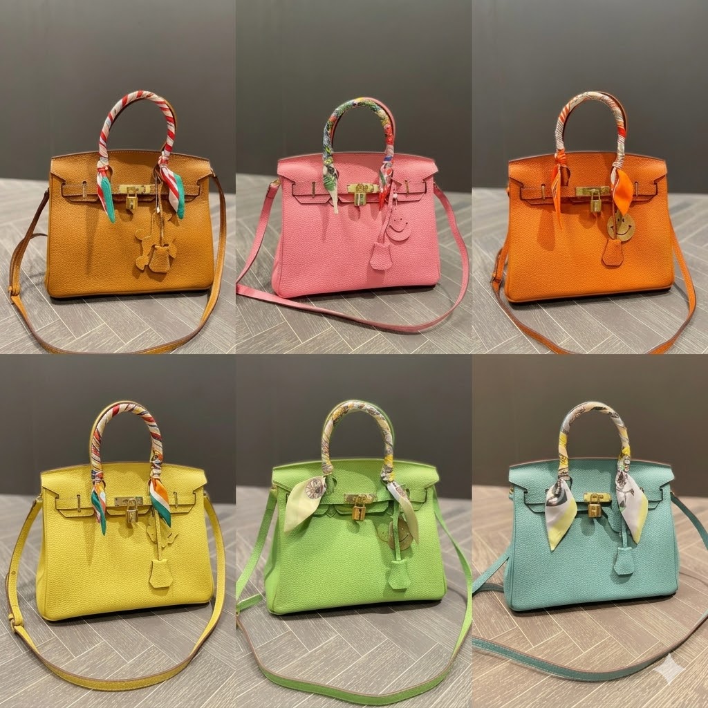 Hermès 爱马仕 Birkin 铂金包30cm 原版纯皮金扣13色最高版本