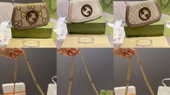 Gucci Blondie 古驰 圆形互扣式双G肩背包 经典老花与真皮全系列