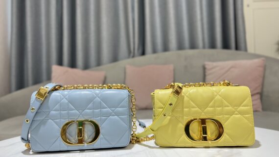 Dior 迪奥 Caro 小号手袋翻盖包 多种马卡龙色系大藤格纹包 Dior 迪奥 Caro 小号手袋翻盖包 多种马卡龙色系大藤格纹包