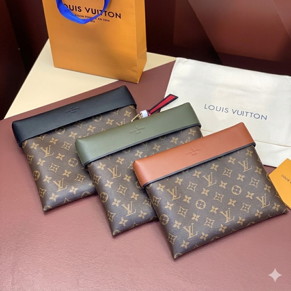 路易威登 Louis Vuitton LV 手拿包 Pochette Tuileries 顶级高仿