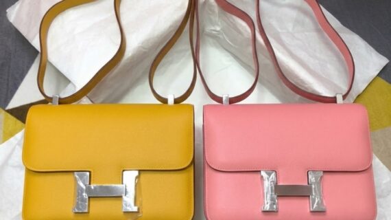 顶级爱马仕康康包 Hermes Constance 18/23cm 多色金银扣