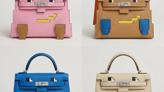 爱马仕马赛克凯莉包 Hermes Kelly Doll Picto 像素娃娃包 多色可选 爱马仕马赛克凯莉包 Hermes Kelly Doll Picto 像素娃娃包 多色可选