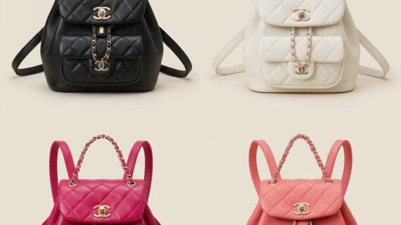 香奈儿 Chanel 21/22 Duma 双肩包:顶级油蜡皮材质与金属防伪芯片,打造年度颜值天花板