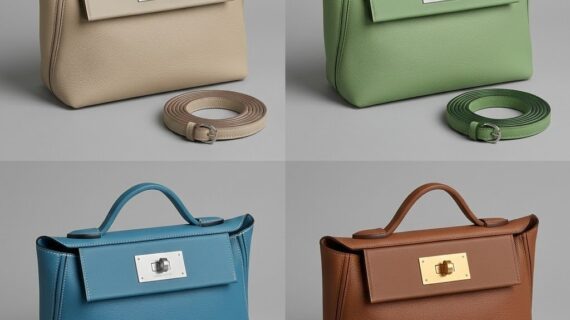 爱马仕 21cm迷你凯莉包 24/24 可拆卸肩带手袋 Kelly 2424 Swift 小牛皮材质