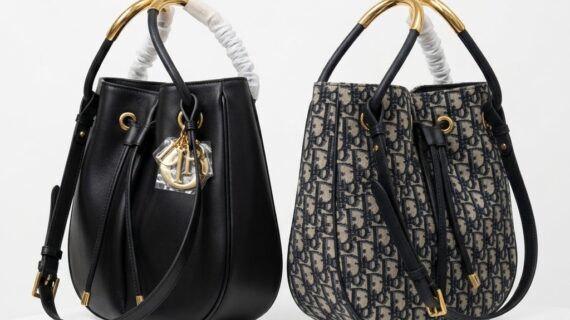 Dior Nolita手袋 迪奥吊篮包 Oblique老花与小牛皮抽绳包 Dior Nolita手袋 迪奥吊篮包 Oblique老花与小牛皮抽绳包
