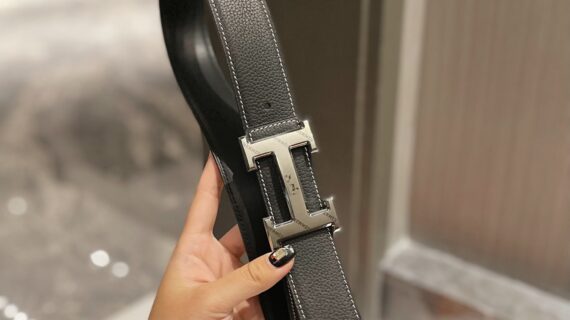 高版本爱马仕Hermes皮带推荐 1:1顶级复刻牛皮H扣腰带,尽享专柜质感