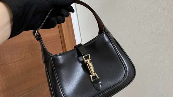 Gucci Jackie 1961 古驰迷你手袋 黑色皮质 Gucci Jackie 1961 古驰迷你手袋 黑色皮质