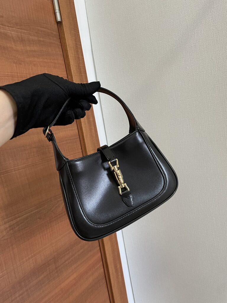 Gucci Jackie 1961 古驰迷你手袋 黑色皮质