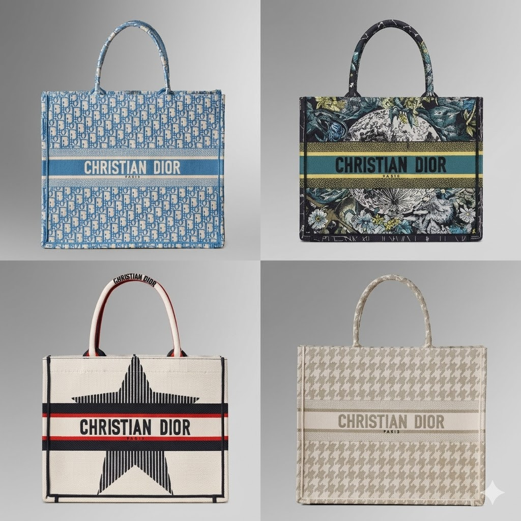 Christian Dior 迪奥Book Tote托特包 顶级原单系列5种配色与2种尺寸