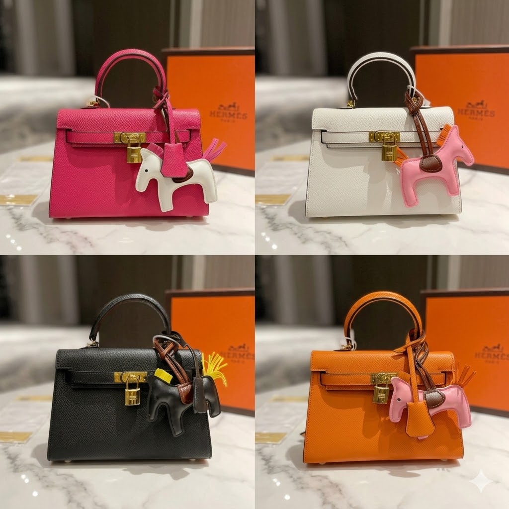顶级品质爱马仕 Hermès Kelly 20 凯莉包 8款绝美配色,打造每个女孩的梦幻衣橱