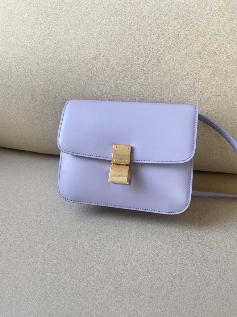 赛琳 Celine 小号豆腐包 18.5cm 抛光和水波纹小牛皮 Box Teen 8款配色斜挎包 – Image 1 赛琳 Celine 小号豆腐包 18.5cm 抛光和水波纹小牛皮 Box Teen 8款配色斜挎包 – Image 1