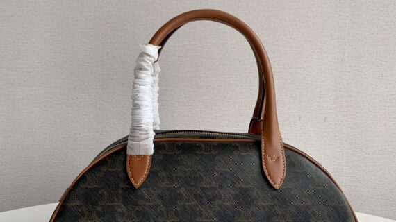 赛琳 Celine TECKEL 中号凯旋门印花牛皮手袋 复古腊肠包 赛琳 Celine TECKEL 中号凯旋门印花牛皮手袋 复古腊肠包