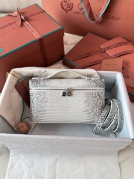 Loro Piana 诺悠翩雅 Extra Pocket L19 喜马拉雅蜥蜴皮手袋 饭盒包 Loro Piana 诺悠翩雅 Extra Pocket L19 喜马拉雅蜥蜴皮手袋 饭盒包