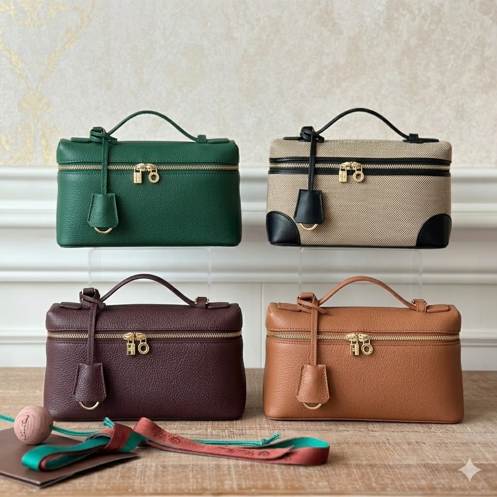 Loro Piana 诺悠翩雅 Extra Pocket L19 饭盒包 可斜挎肩背手提包 全颜色可选 Loro Piana 诺悠翩雅 Extra Pocket L19 饭盒包 可斜挎肩背手提包 全颜色可选