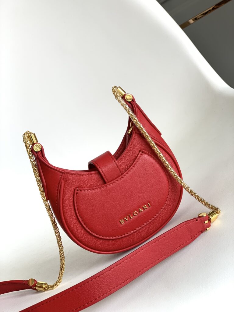 BVLGARI 宝格丽 Serpenti Ellipse 迷你斜挎包 蛇头包 新月包 半月包 小牛皮双色可选 – Image 7 BVLGARI 宝格丽 Serpenti Ellipse 迷你斜挎包 蛇头包 新月包 半月包 小牛皮双色可选 – Image 7