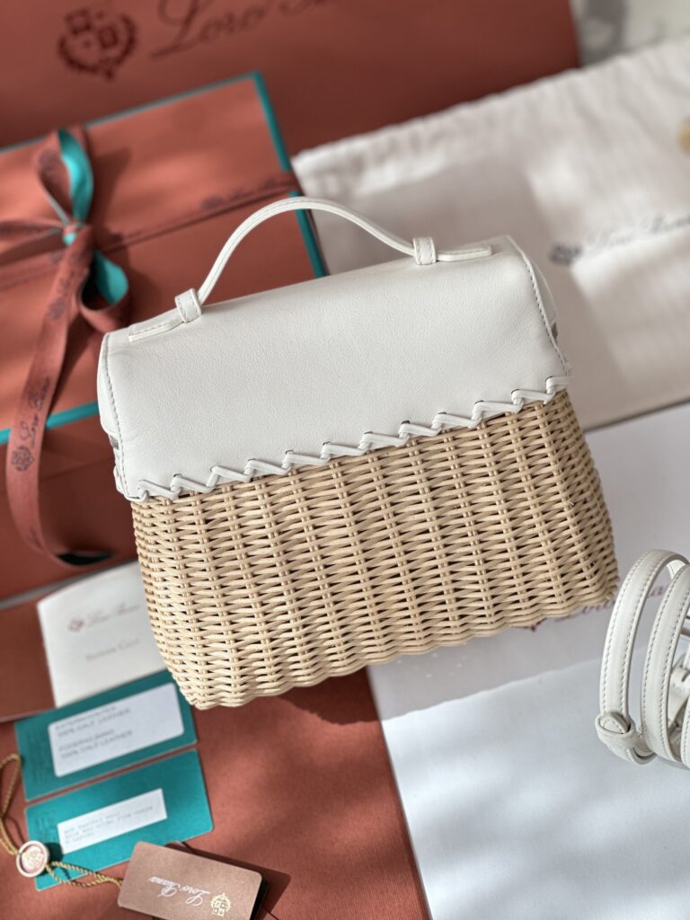 诺悠翩雅 Loro Piana Extrapocket竹编包 手工野餐篮 多色可选 – Image 7 诺悠翩雅 Loro Piana Extrapocket竹编包 手工野餐篮 多色可选 – Image 7