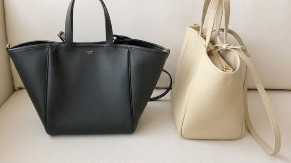 Celine 赛琳 Folded Cabas折叠托特包 荔枝纹小牛皮购物袋