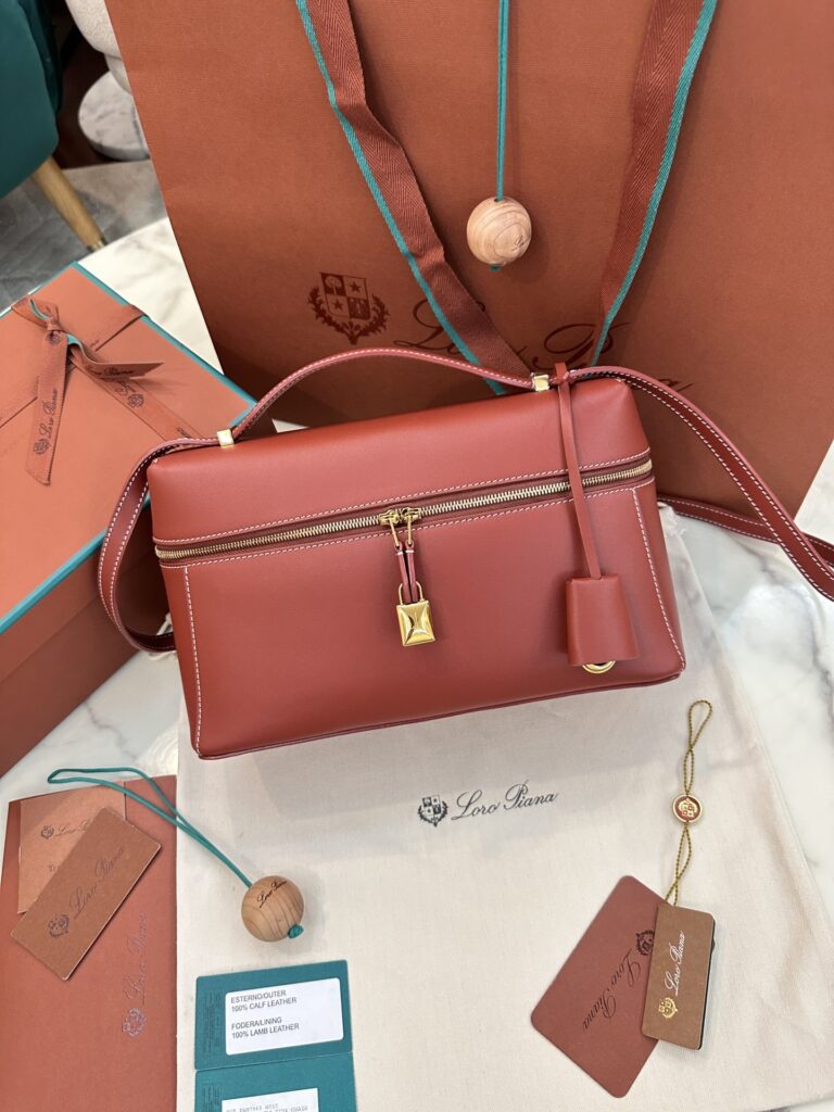 Loro Piana 诺悠翩雅 Extra Bag L27盒饭包 轻奢风天花板手提包 全系列十余色 – Image 5 Loro Piana 诺悠翩雅 Extra Bag L27盒饭包 轻奢风天花板手提包 全系列十余色 – Image 5