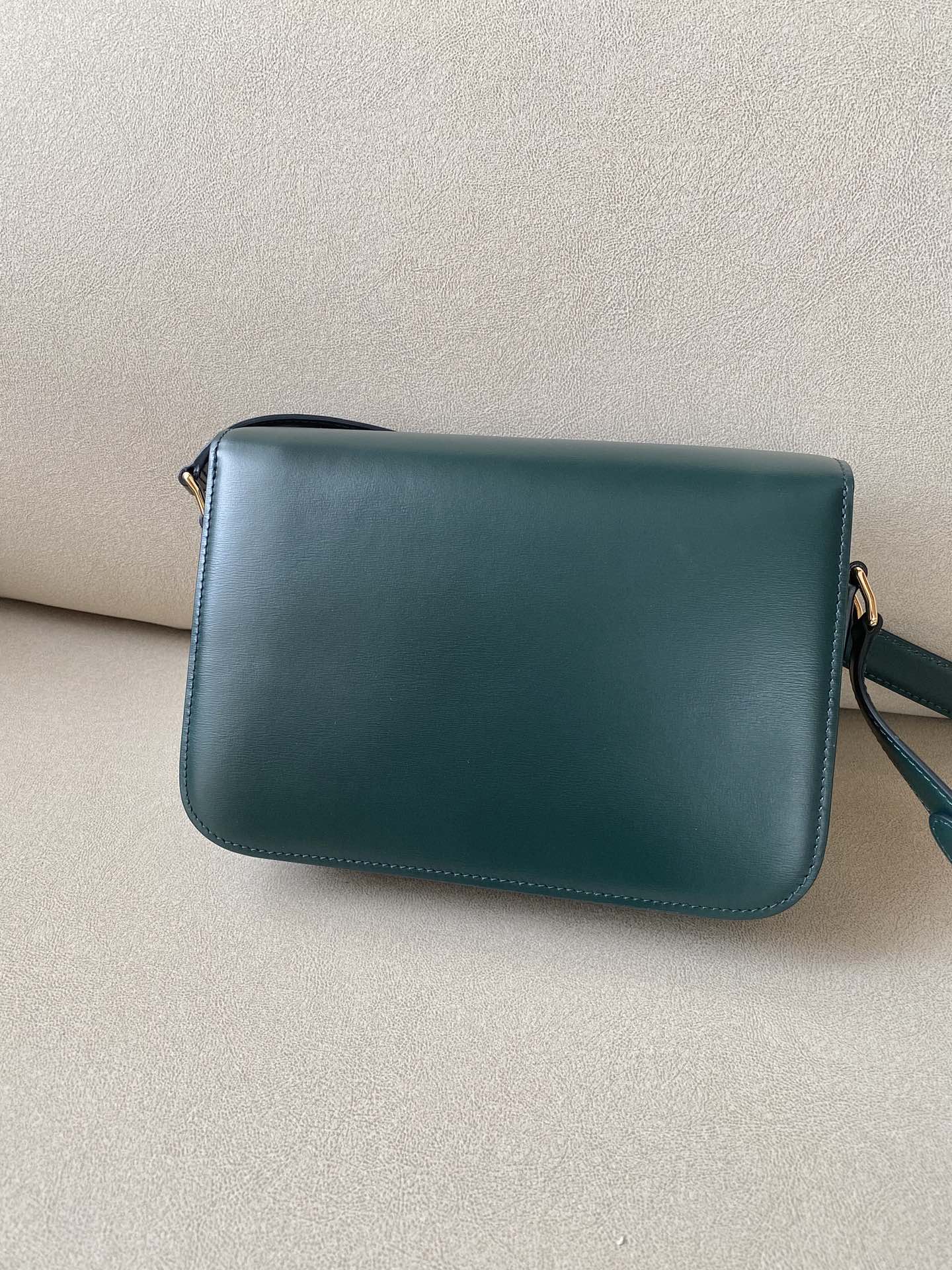 赛琳凯旋门包 Celine Triomphe 中号亮泽小牛皮肩背包 5色可选 法式复古 – Image 10 赛琳凯旋门包 Celine Triomphe 中号亮泽小牛皮肩背包 5色可选 法式复古 – Image 10