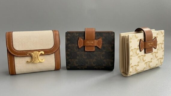 CELINE 赛琳 TRIOMPHE 凯旋门老花短款三折钱包10.5cm CELINE 赛琳 TRIOMPHE 凯旋门老花短款三折钱包10.5cm