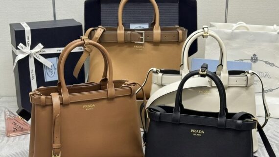 Prada 普拉达 大号托特包 Double Bag 大皮革腰带手提单肩包 1BA416 Prada 普拉达 大号托特包 Double Bag 大皮革腰带手提单肩包 1BA416