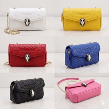 BVLGARI 宝格丽 Serpenti 绗缝小羊皮三用胸包19cm 单肩包斜挎包多色 BVLGARI 宝格丽 Serpenti 绗缝小羊皮三用胸包19cm 单肩包斜挎包多色
