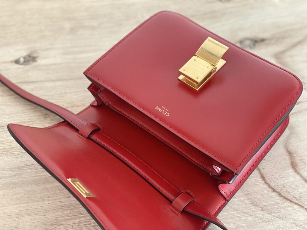 赛琳 Celine 小号豆腐包 18.5cm 抛光和水波纹小牛皮 Box Teen 8款配色斜挎包 – Image 12 赛琳 Celine 小号豆腐包 18.5cm 抛光和水波纹小牛皮 Box Teen 8款配色斜挎包 – Image 12