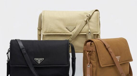 普拉达 Prada Re-Nylon Cini 邮差包 30cm/36cm 中号大号 经典加衬尼龙 普拉达 Prada Re-Nylon Cini 邮差包 30cm/36cm 中号大号 经典加衬尼龙