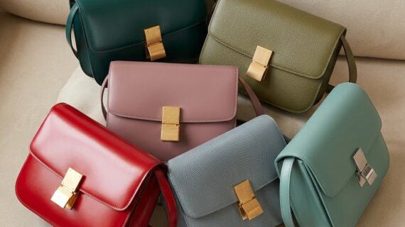Celine 赛琳中号豆腐包 24cm Classic Box 细横纹小牛皮单肩斜挎包 6色可选 Celine 赛琳中号豆腐包 24cm Classic Box 细横纹小牛皮单肩斜挎包 6色可选