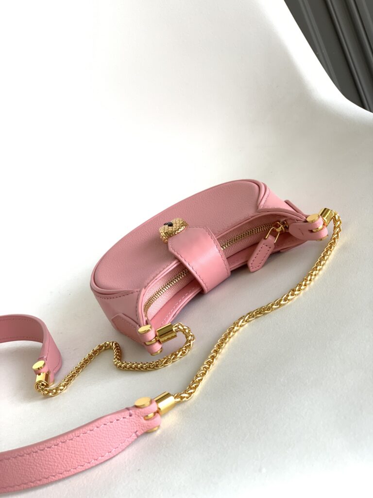 BVLGARI 宝格丽 Serpenti Ellipse 迷你斜挎包 蛇头包 新月包 半月包 小牛皮双色可选 – Image 4 BVLGARI 宝格丽 Serpenti Ellipse 迷你斜挎包 蛇头包 新月包 半月包 小牛皮双色可选 – Image 4