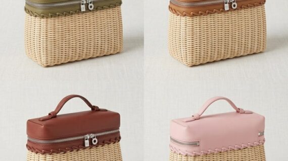 诺悠翩雅 Loro Piana Extrapocket竹编包 手工野餐篮 多色可选 诺悠翩雅 Loro Piana Extrapocket竹编包 手工野餐篮 多色可选