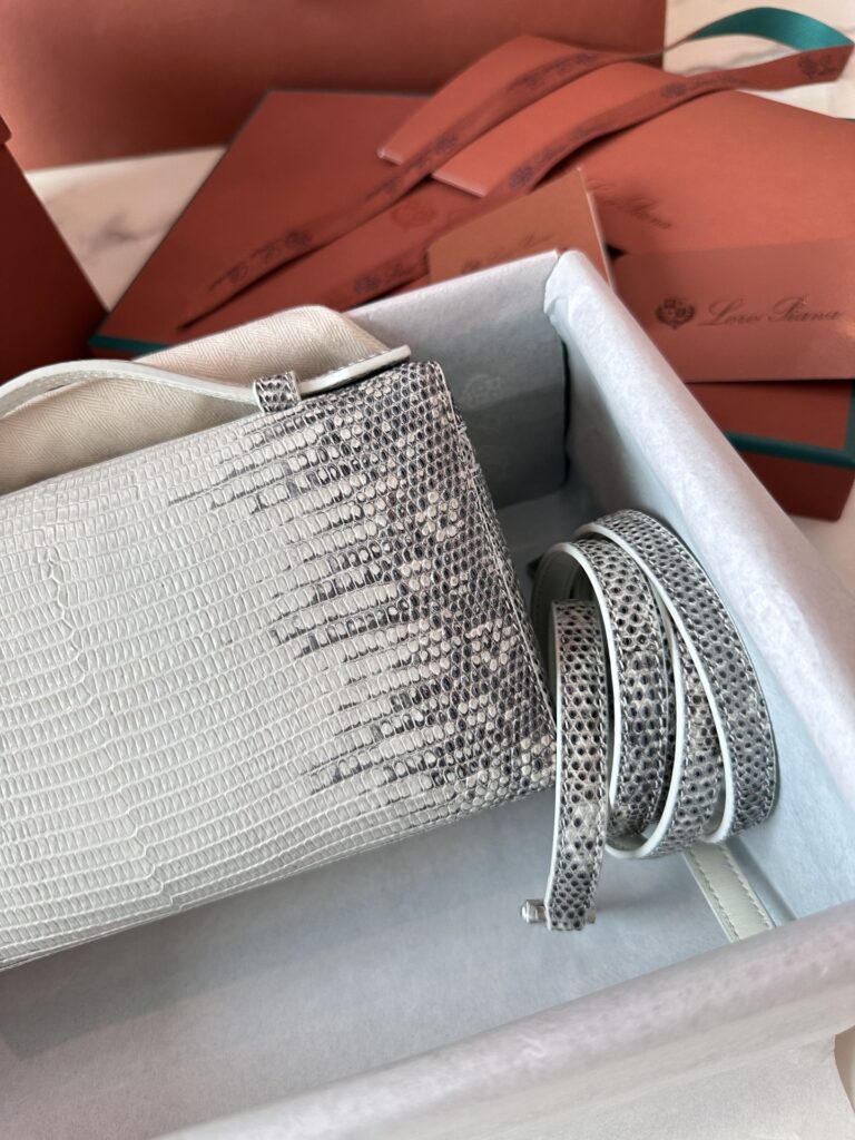 Loro Piana 诺悠翩雅 Extra Pocket L19 喜马拉雅蜥蜴皮手袋 饭盒包 – Image 7 Loro Piana 诺悠翩雅 Extra Pocket L19 喜马拉雅蜥蜴皮手袋 饭盒包 – Image 7