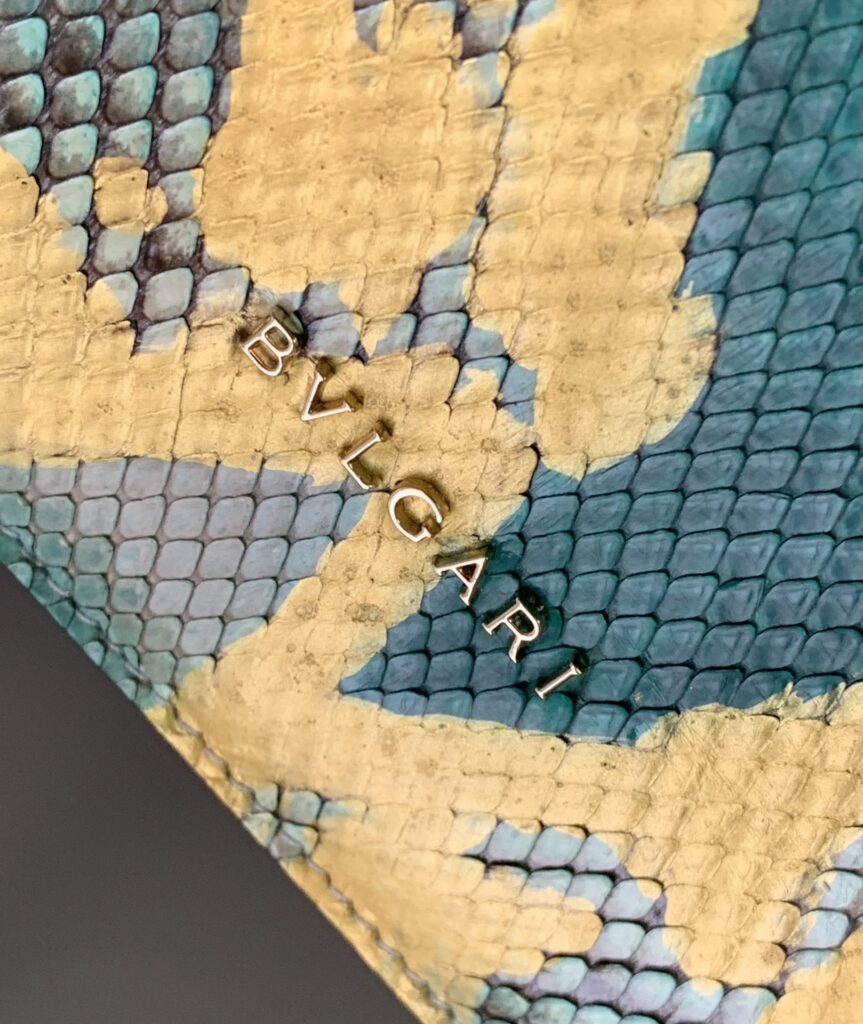 BVLGARI 宝格丽 Serpenti Forever 翡翠绿色描金亮面蟒蛇皮蛇头包 真皮风琴包 单肩斜挎包3尺寸 – Image 8 BVLGARI 宝格丽 Serpenti Forever 翡翠绿色描金亮面蟒蛇皮蛇头包 真皮风琴包 单肩斜挎包3尺寸 – Image 8
